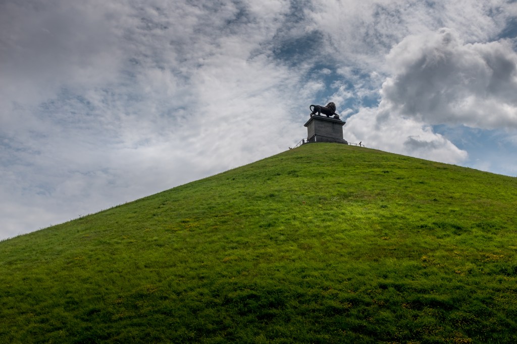 Photography of Waterloo memorial in Belgium