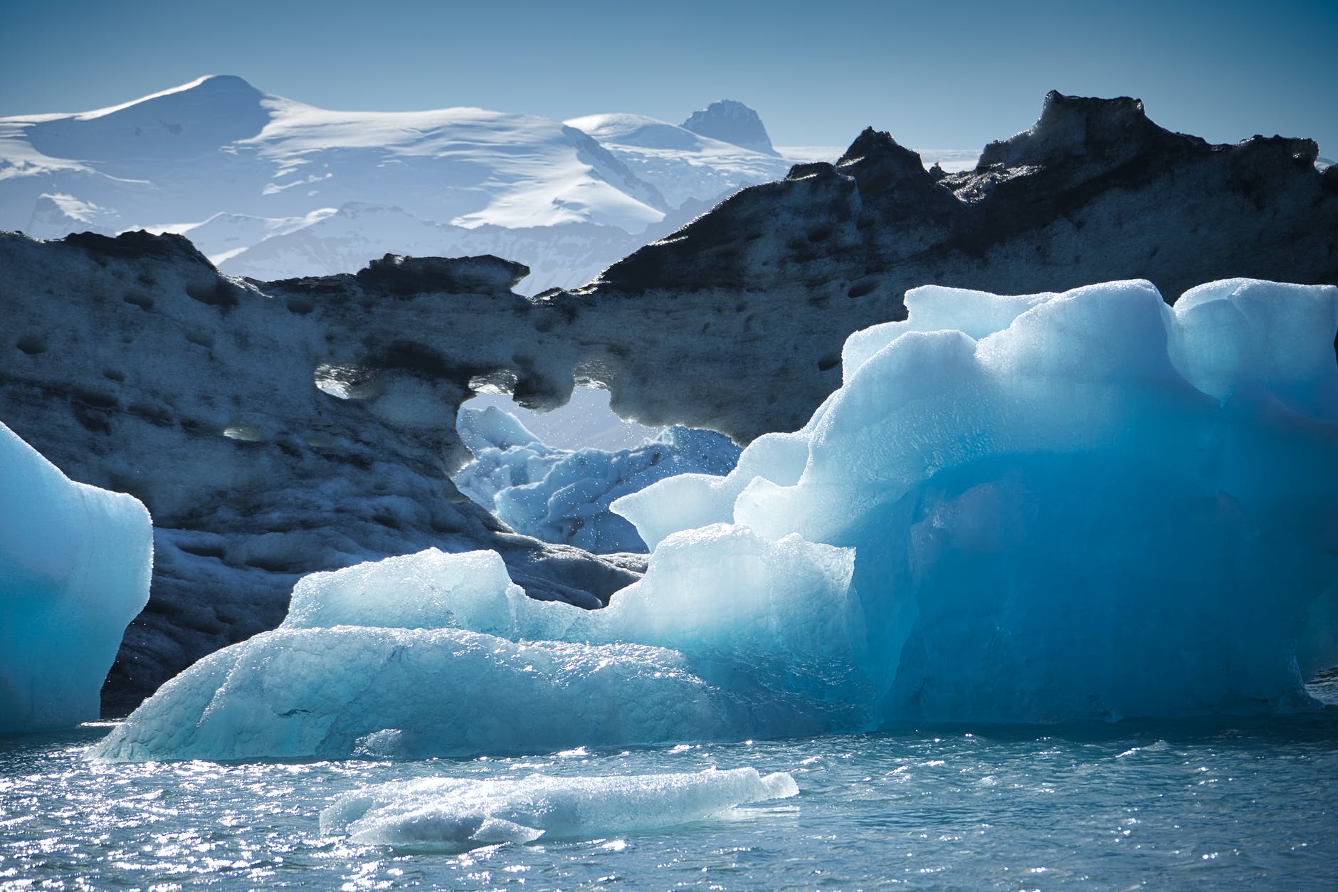 cold glacier iceberg melting