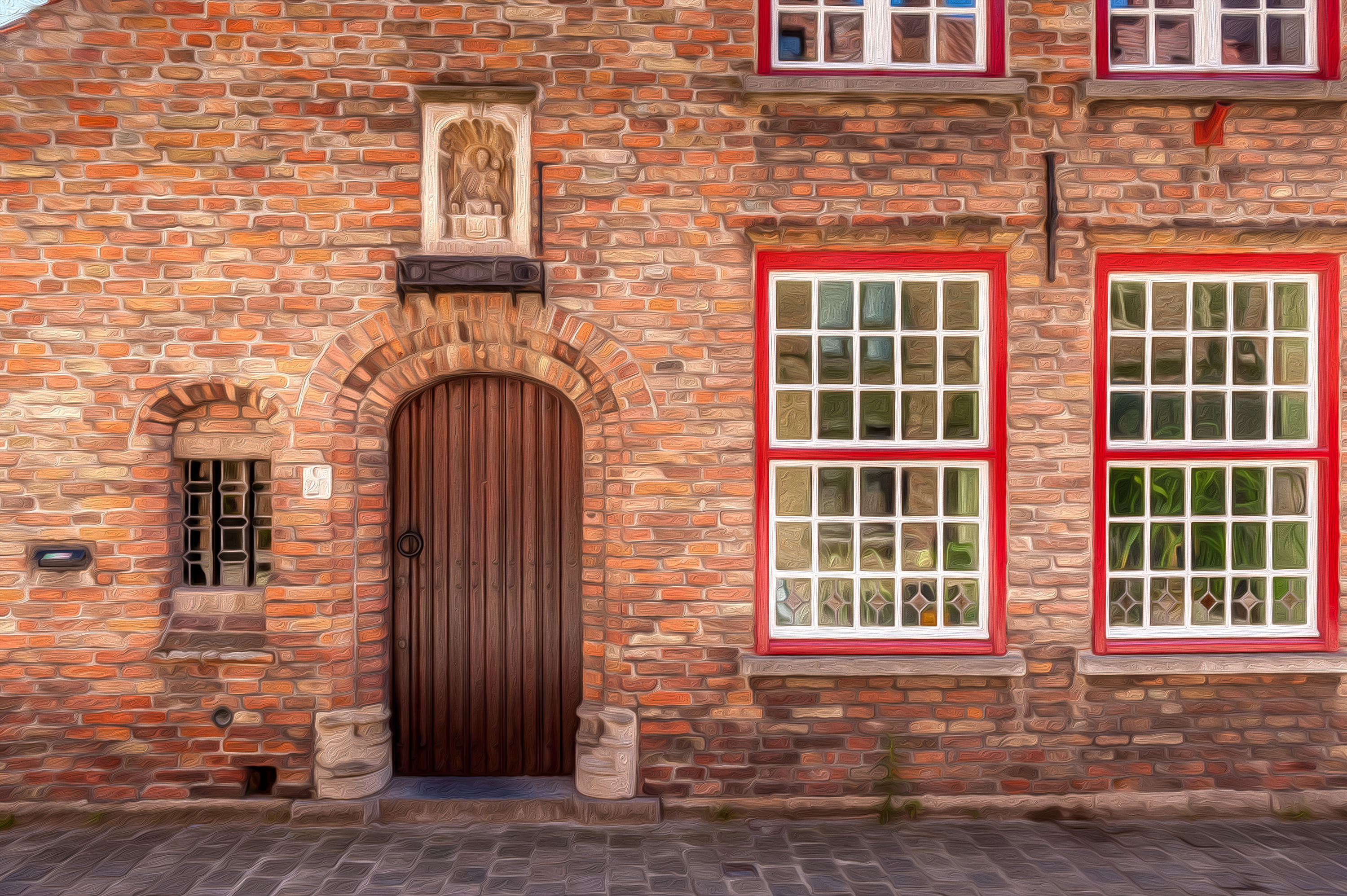 Saturday Photo Challenge: Oil Paint