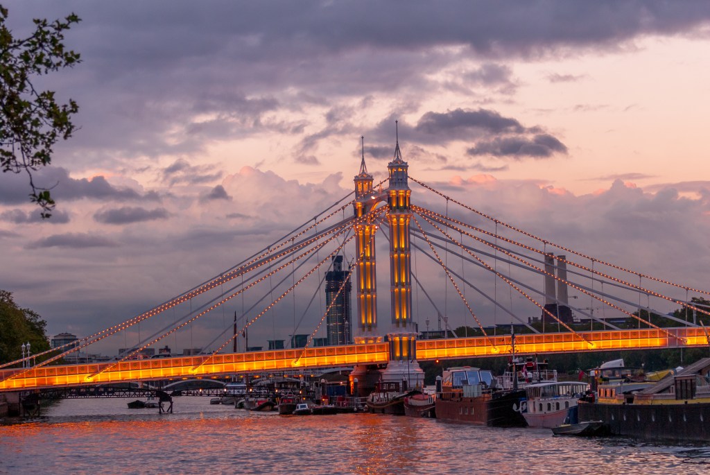 Albert Bridge in London