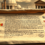 The Timeless Influence of Latin: How One Ancient Language Shaped the Modern World
