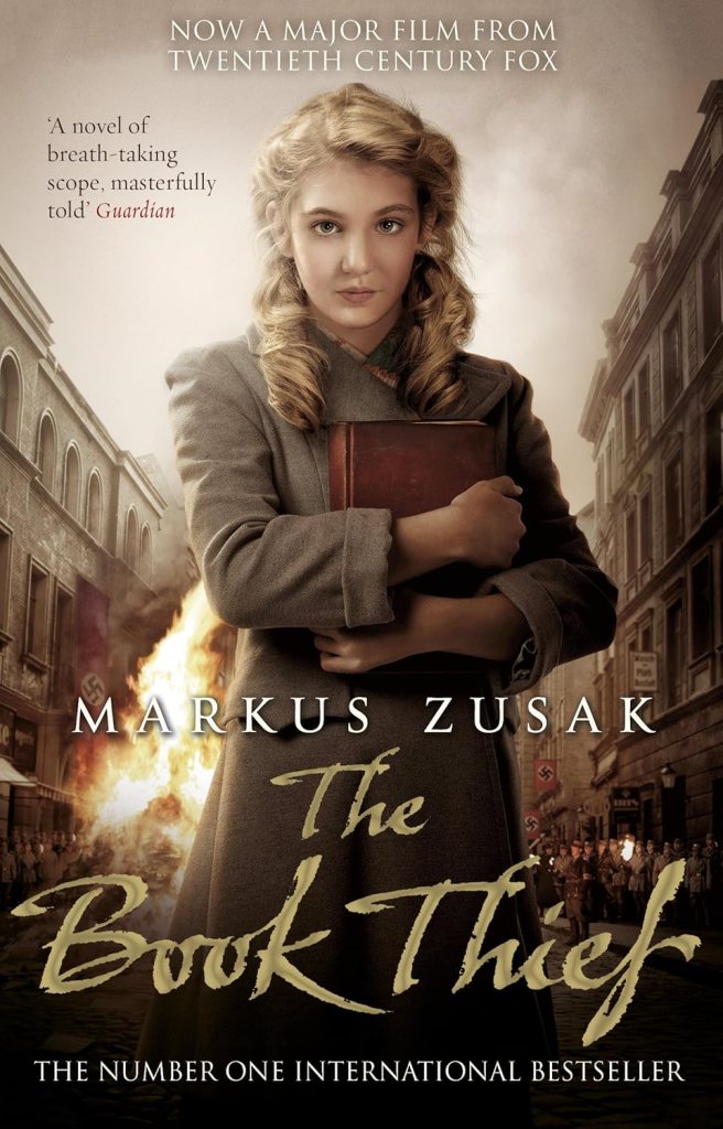 The Book Thief cover illustrating life and death themes