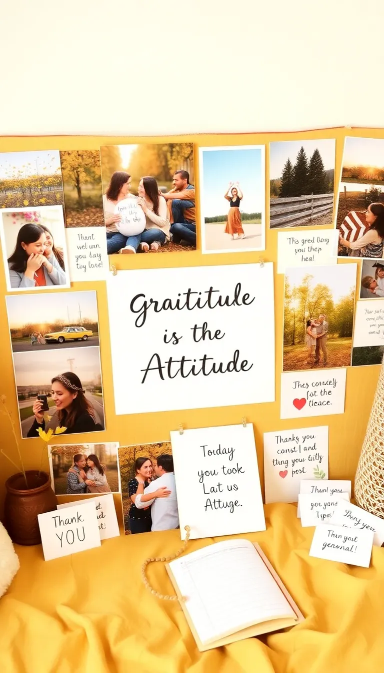 Dare to Dream: 2025 Vision Board Ideas That Will Change Your Life Forever! - 10. Gratitude and Positivity: The Power of Thankfulness