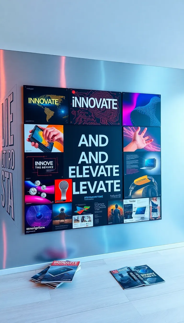 Dare to Dream: 2025 Vision Board Ideas That Will Change Your Life Forever! - 13. Technology and Innovation: Embracing the Future