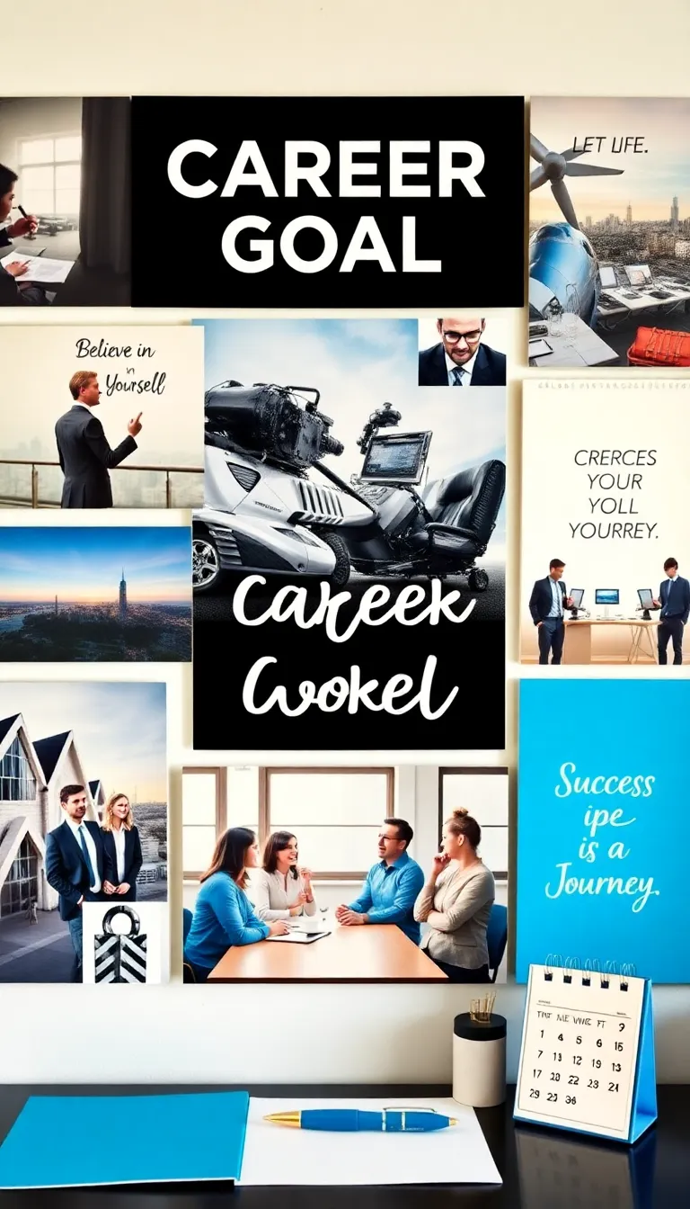 Professional Success Symbols and Career Icons
Alt Title: Achieve Career Success in 2025 with Goal-Driven Vision Boards
