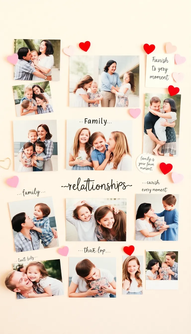 Dare to Dream: 2025 Vision Board Ideas That Will Change Your Life Forever! - 4. Relationships: Cultivating Connections