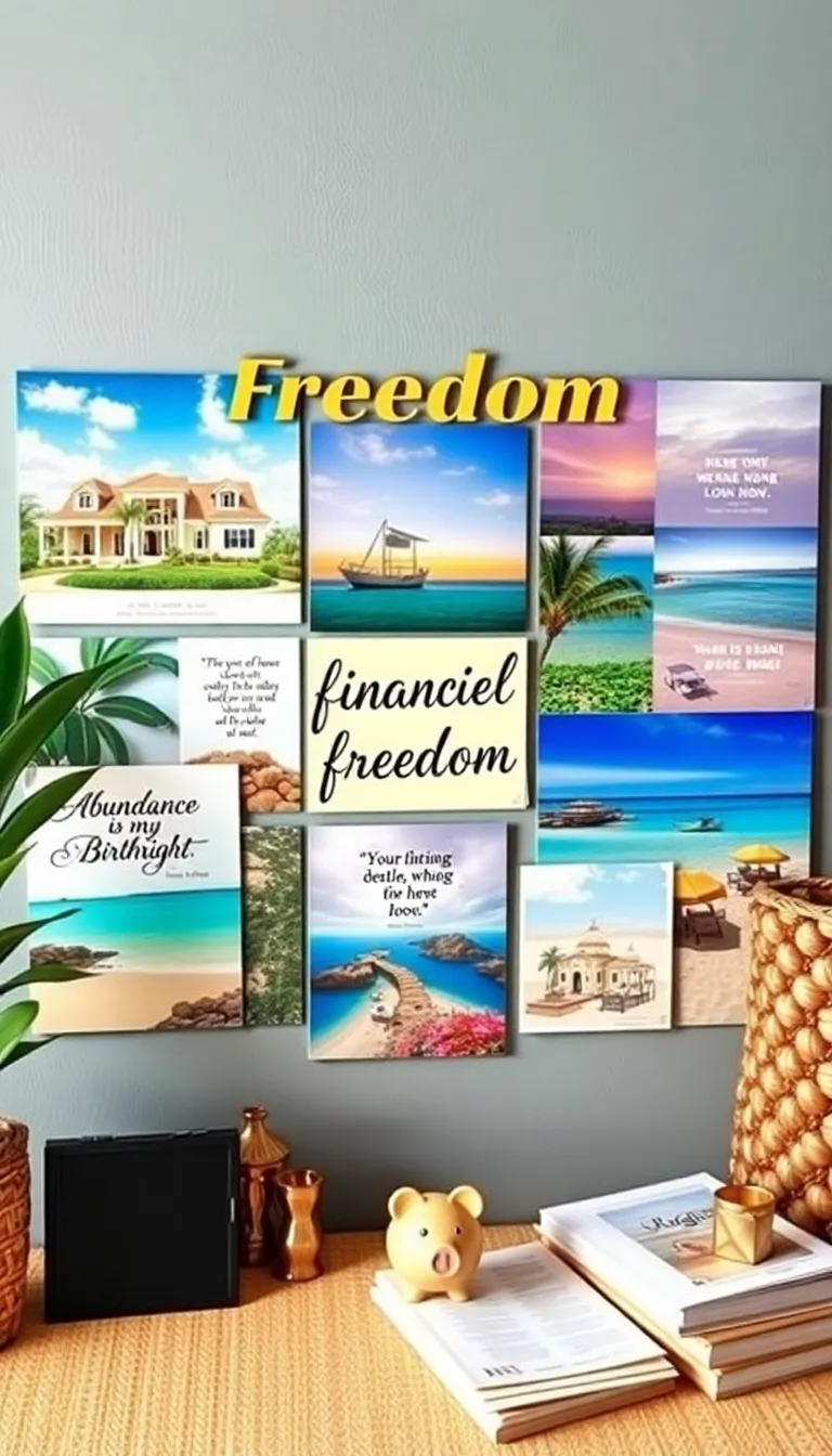 Dare to Dream: 2025 Vision Board Ideas That Will Change Your Life Forever! - 5. Financial Freedom: Your Path to Abundance