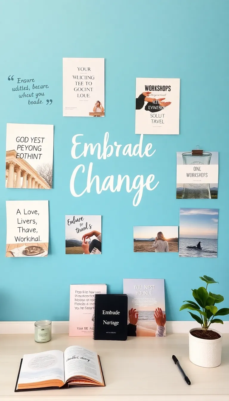 Dare to Dream: 2025 Vision Board Ideas That Will Change Your Life Forever! - 7. Personal Growth: Embracing Change
