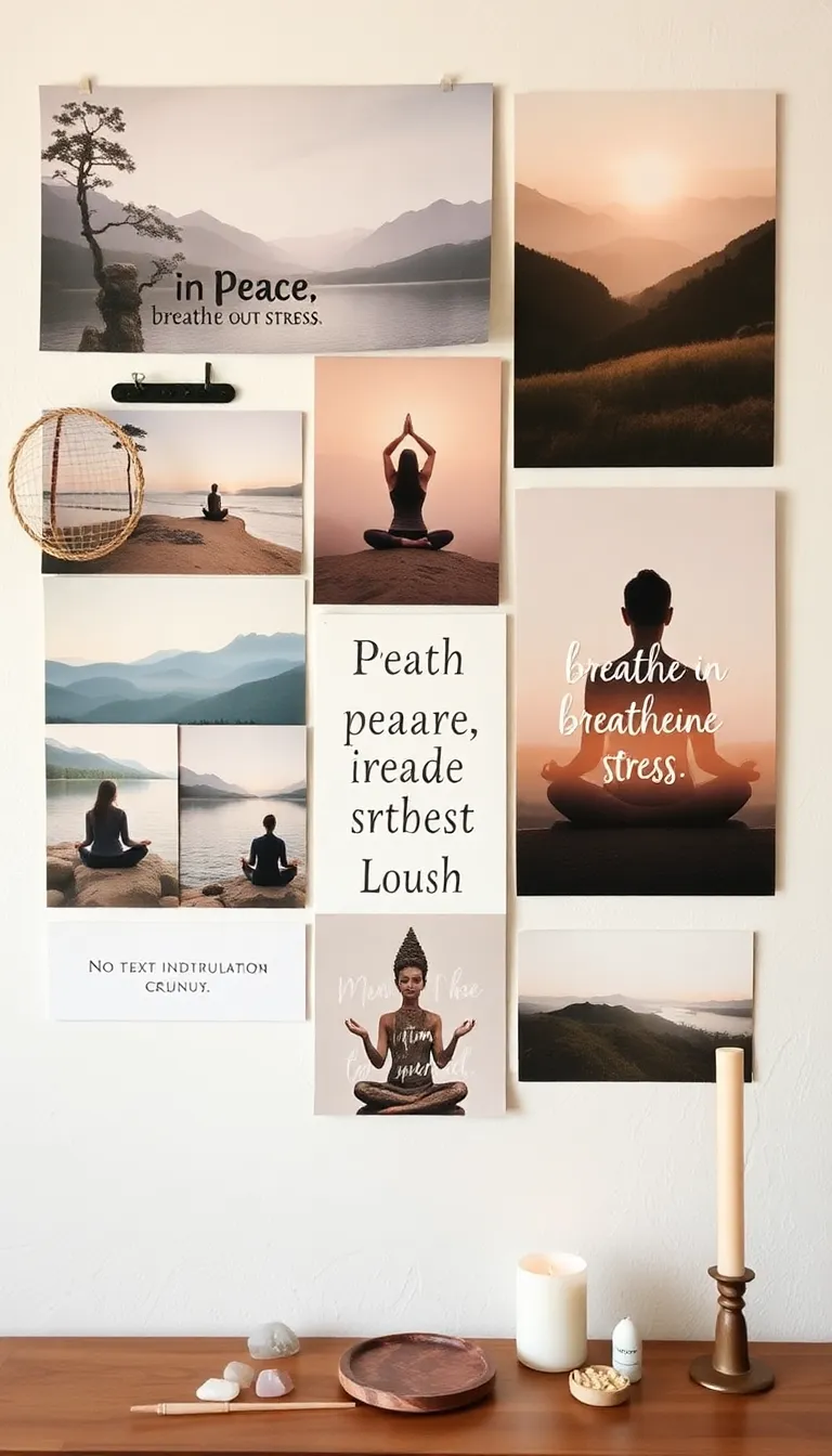 Dare to Dream: 2025 Vision Board Ideas That Will Change Your Life Forever! - 8. Mindfulness and Meditation: Finding Your Center