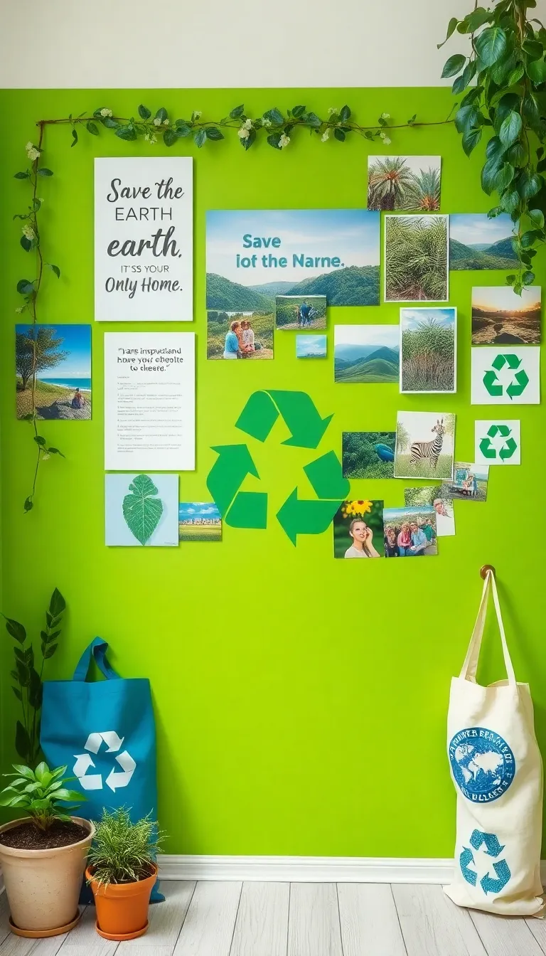 Dare to Dream: 2025 Vision Board Ideas That Will Change Your Life Forever! - 9. Environmental Awareness: A Greener Future