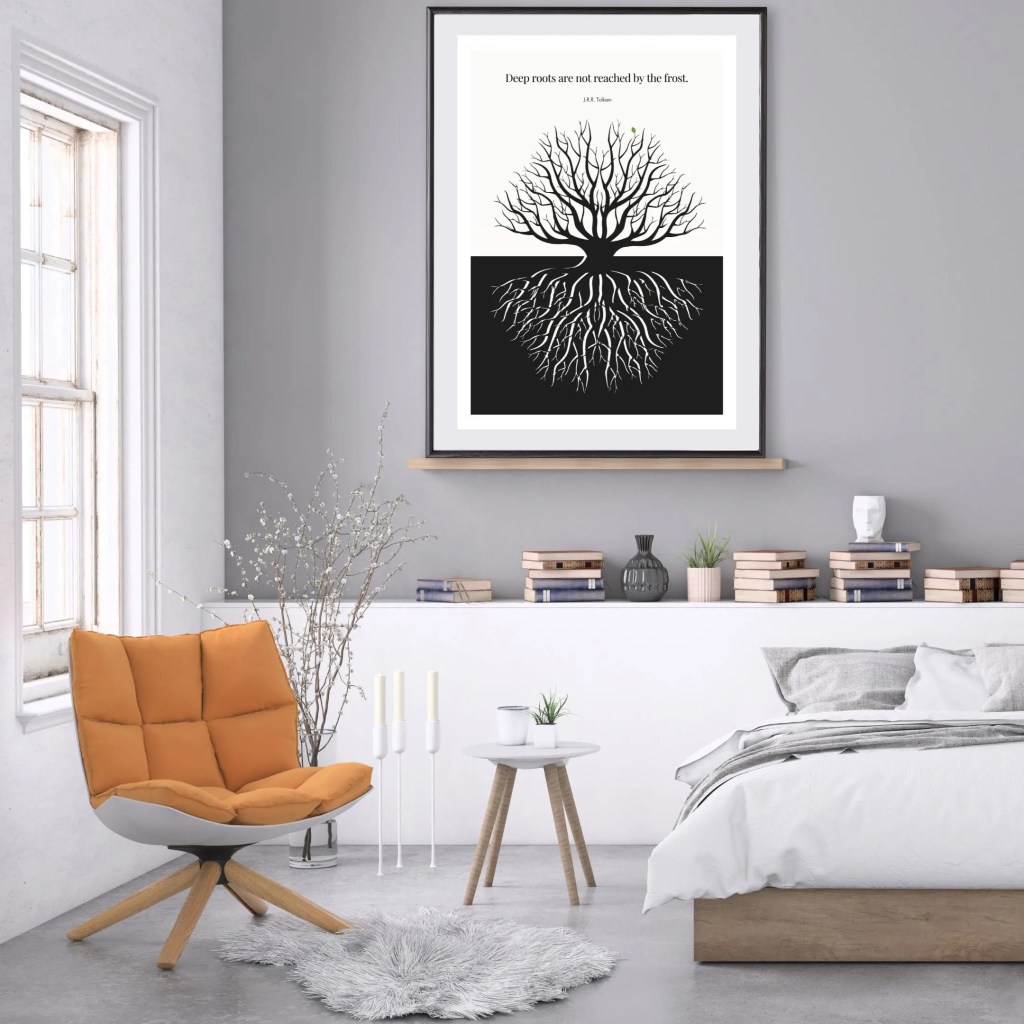 Shop Literary Quote Posters at Ink Frame Studio. Minimalist wall art featuring timeless quotes from famous writers like Fitzgerald, Tolkien, Austen, and more. Perfect for gifts and home decor.