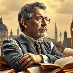 Bulgarian-born German-language writer Elias Canetti