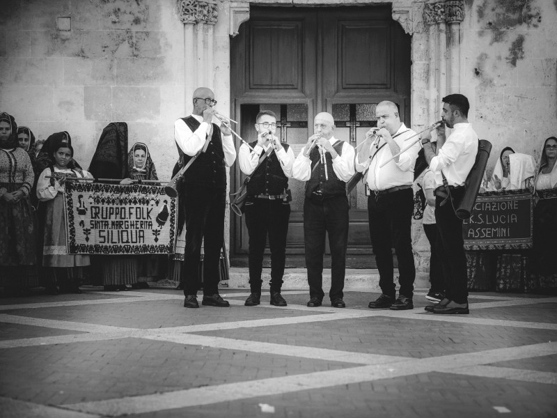 Concerto di Launeddas ad Assemini, Folklore Sardo