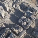 La calma irreale dopo la distruzione