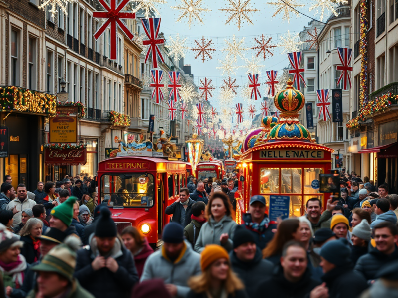 create a vibrant and festive featured image capturing the essence