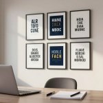 10 Motivational Wall Art Ideas for Your Home Office That Actually Work