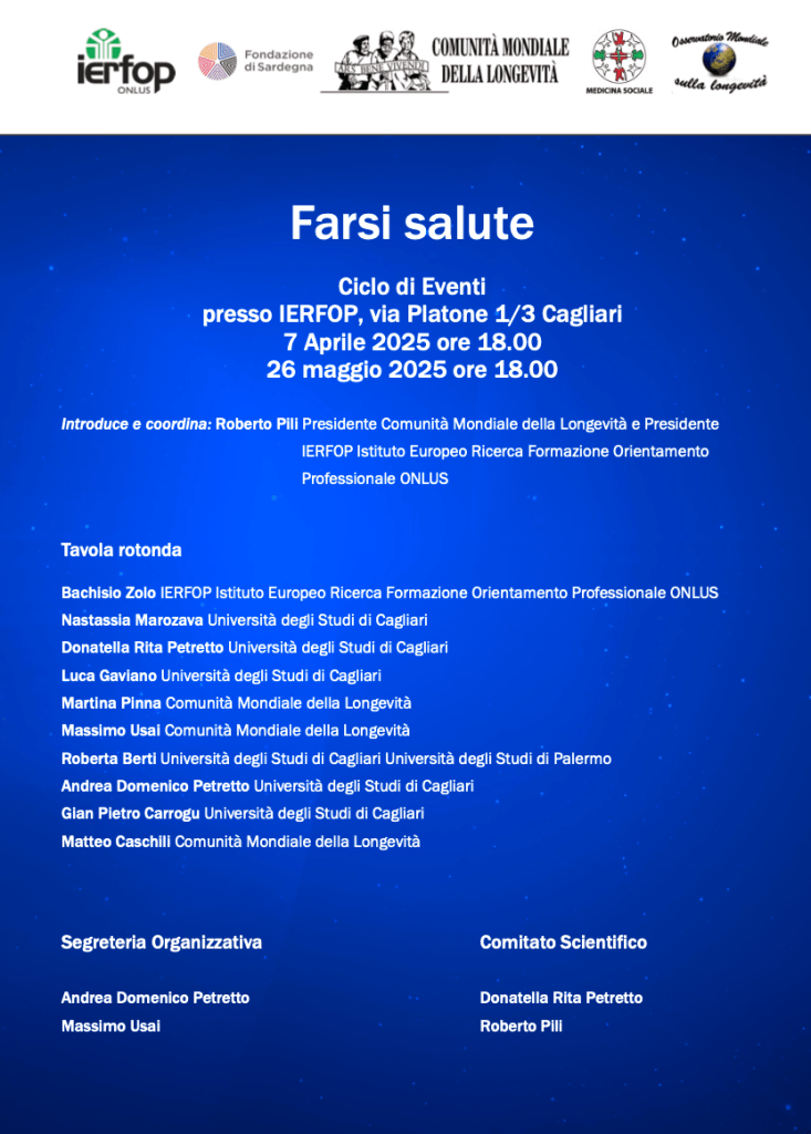 Farsi Salute – Secondo incontro del ciclo 8 Farsi Salute Cagliari