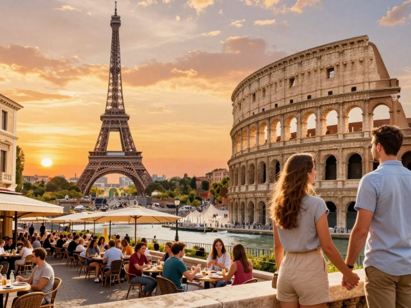 Top attractions in Europe