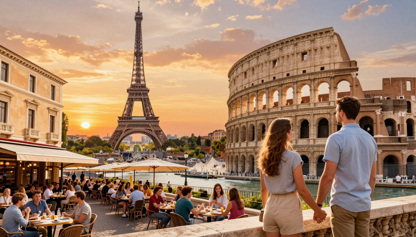 Top attractions in Europe