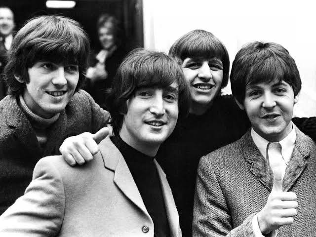 I Beatles in bianco e nero