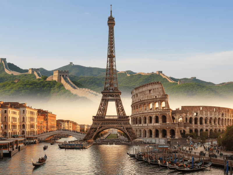 popular tourist destinations