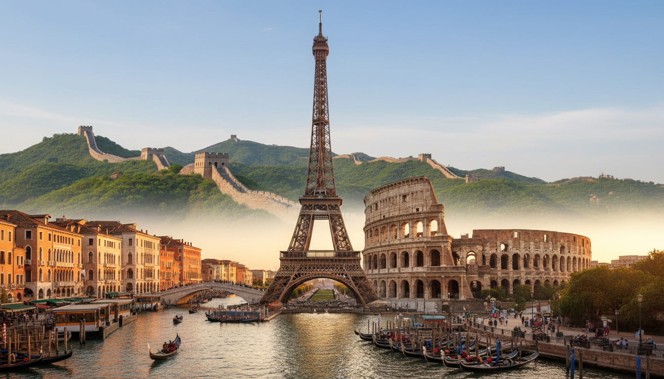 popular tourist destinations