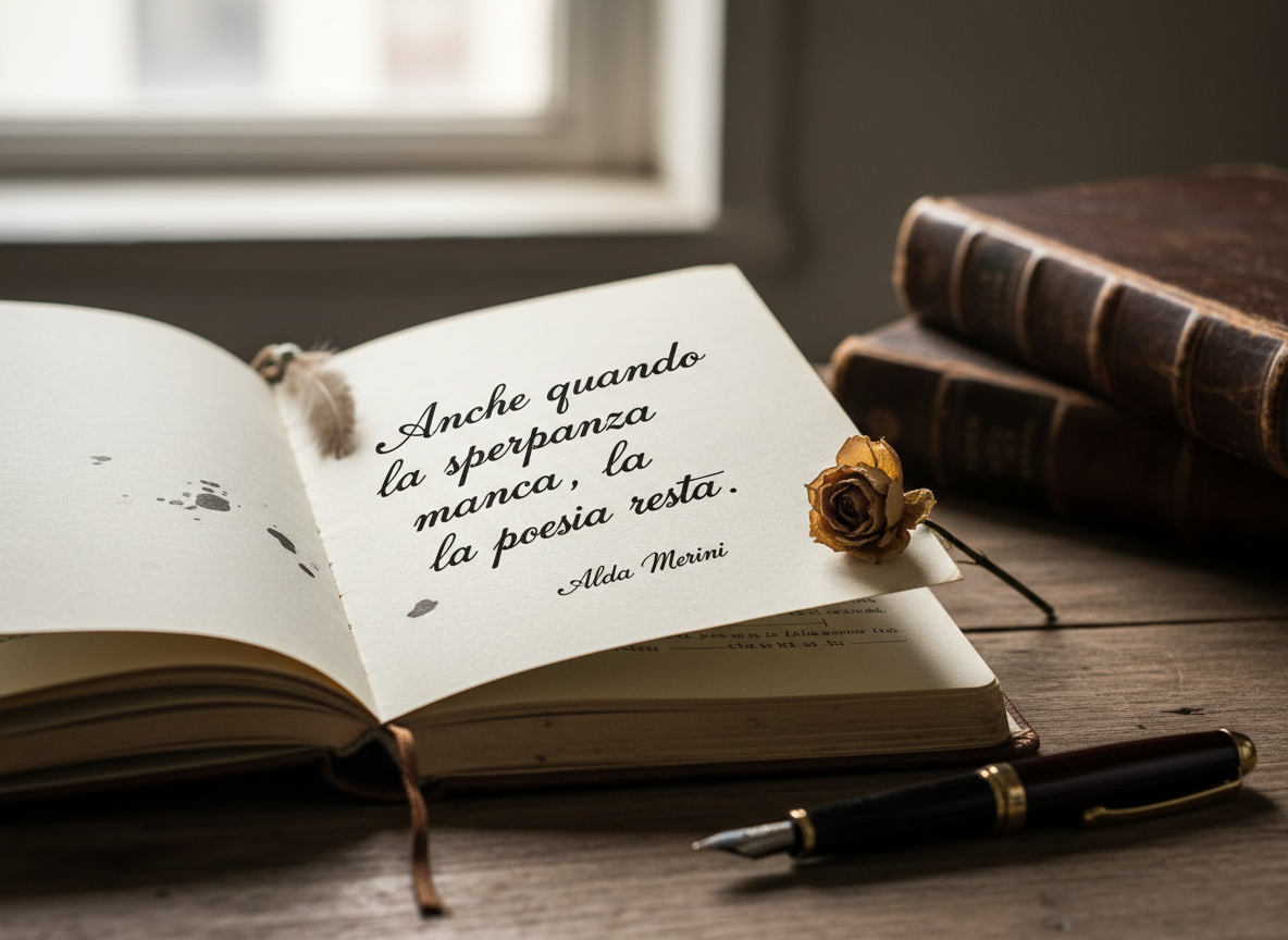 “Io non ho bisogno di denaro” di Alda Merini — La poesia che ci ricorda cosa vale davvero nella vita